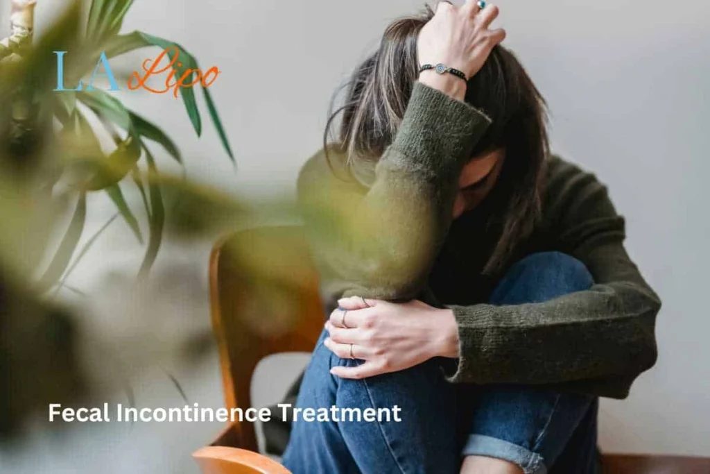 woman worried about fecal incontinence diet Redhill
