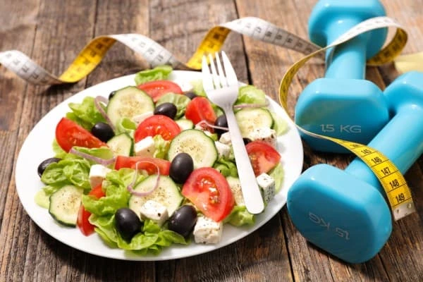 Example of good diet and exercise Redhill