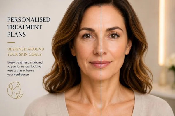 Before and after results of Collagen Lift Therapy Redhill