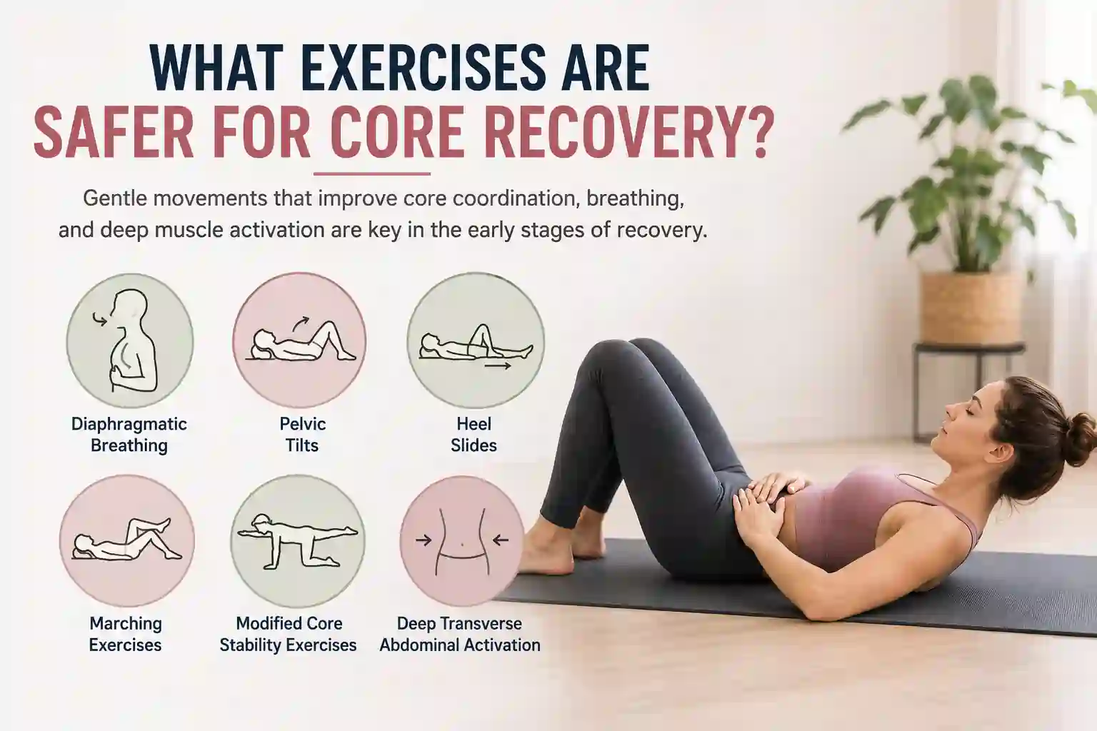 What Exercises Are Safer for Core Recovery Redhill