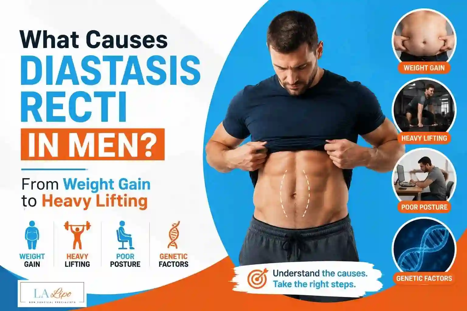 What Causes Diastasis Recti in Men? From Weight Gain to Heavy Lifting Redhill
